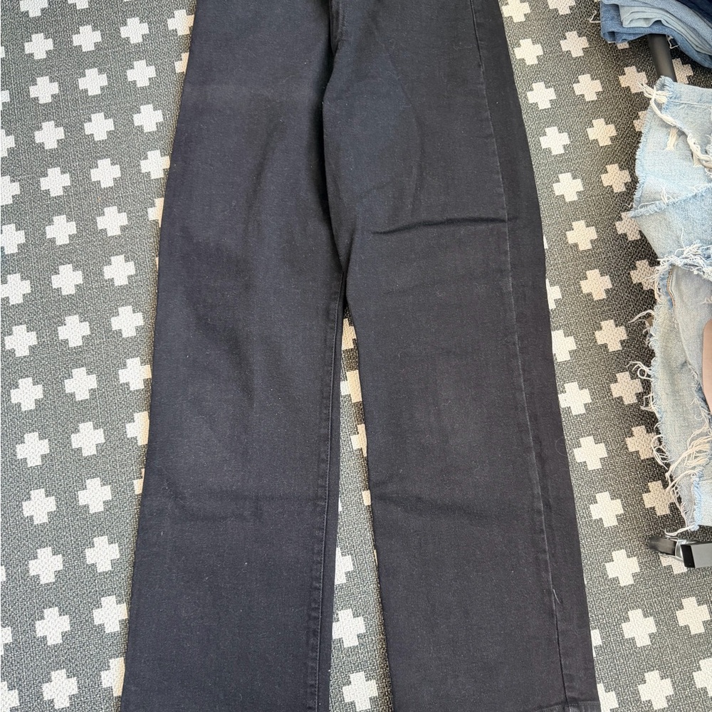 Just Black Women's Straight Leg Jeans - Black